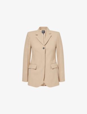 Contour Slim-Fit Woven Blazer by ME&EM