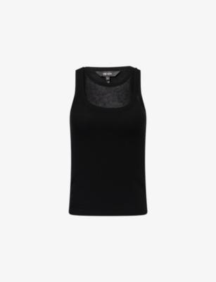 Double Layer Slim-Fit Knitted Vest Top by ME&EM