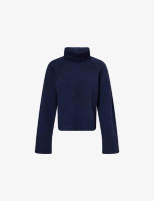 Removable Snood-Collar Merino-Wool And Cashmere Jumper by ME&EM Removable Snood-Collar Merino-Wool And Cashmere Jumper by ME&EM