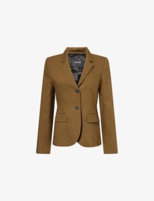 Soft Sculpt Woven Blazer by ME&EM