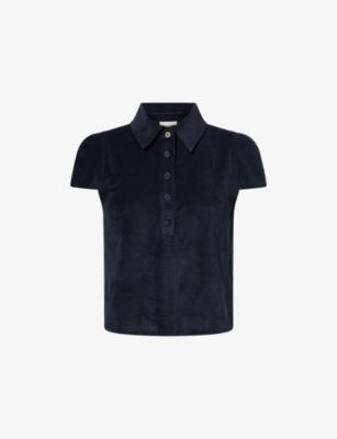 Sporty Smart Towelling Cotton-Blend Polo Top by ME&EM
