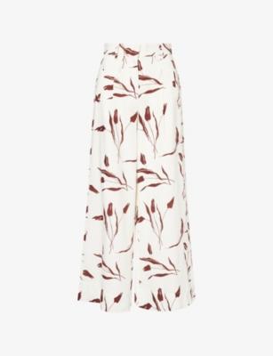 Wide-Leg Crease-Less Linen-Blend Trousers by ME&EM