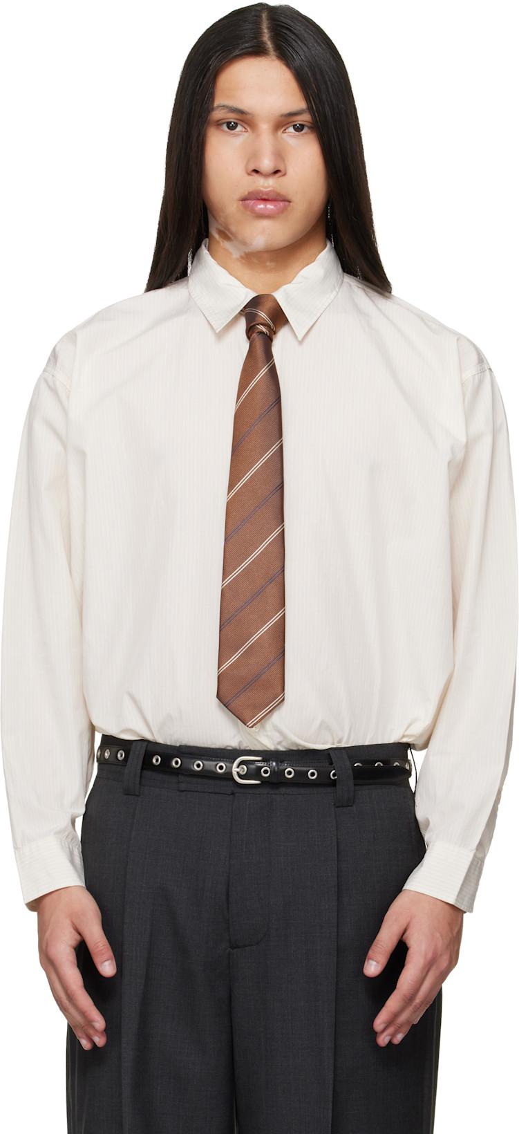 Beige Exact Shirt by MFPEN