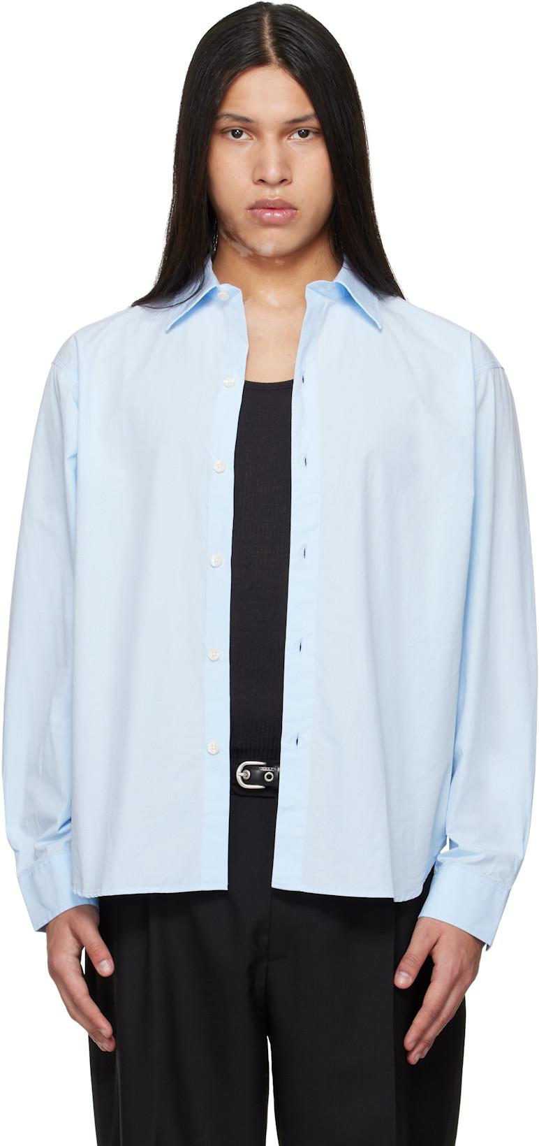 Blue Generous Shirt by MFPEN