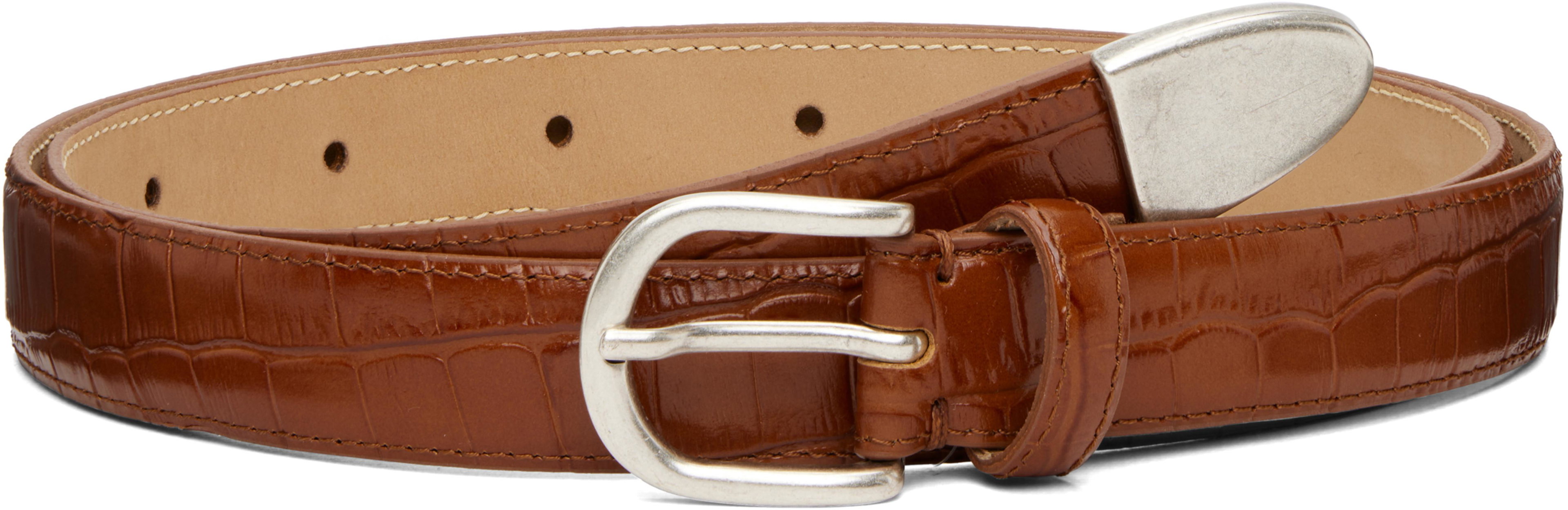 Brown Occasion Belt by MFPEN