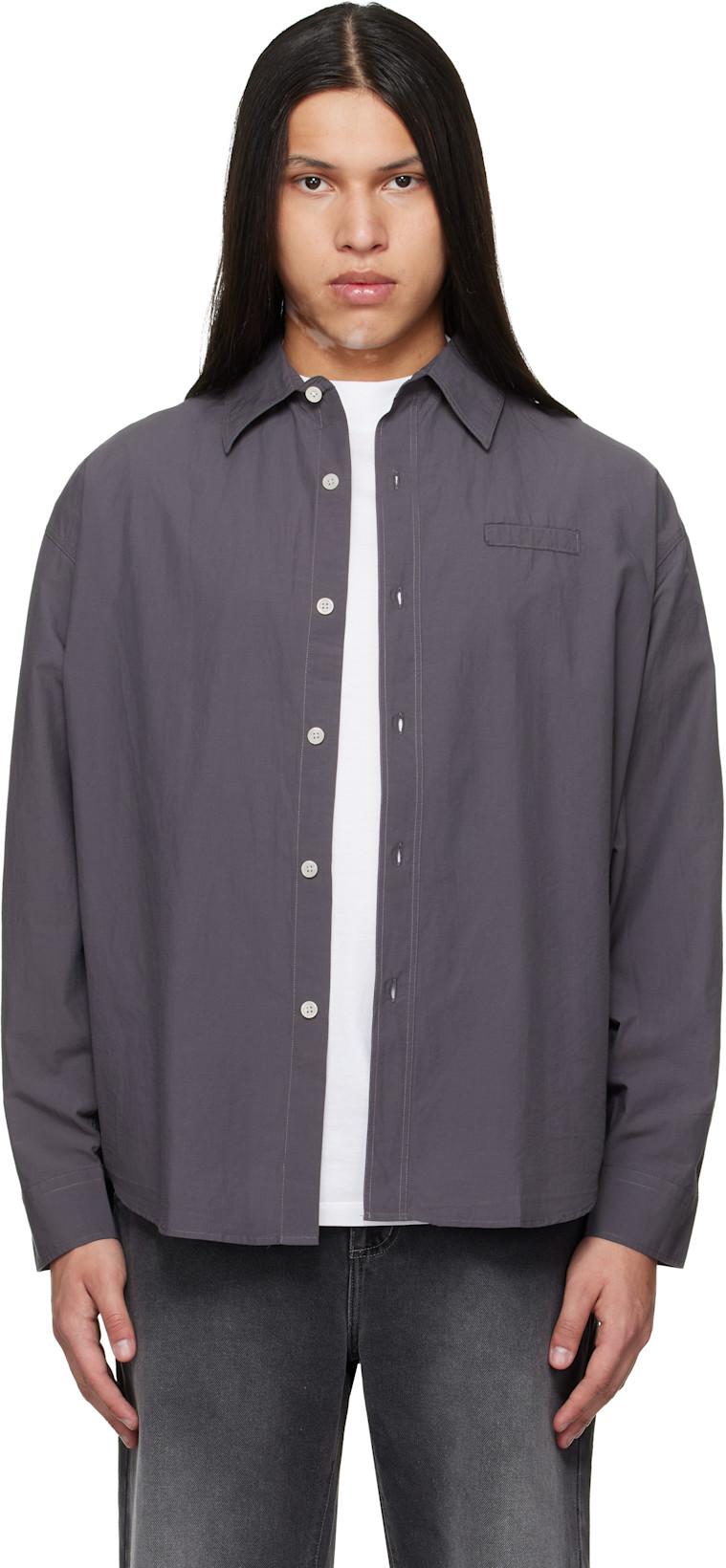 Gray Essay Shirt by MFPEN