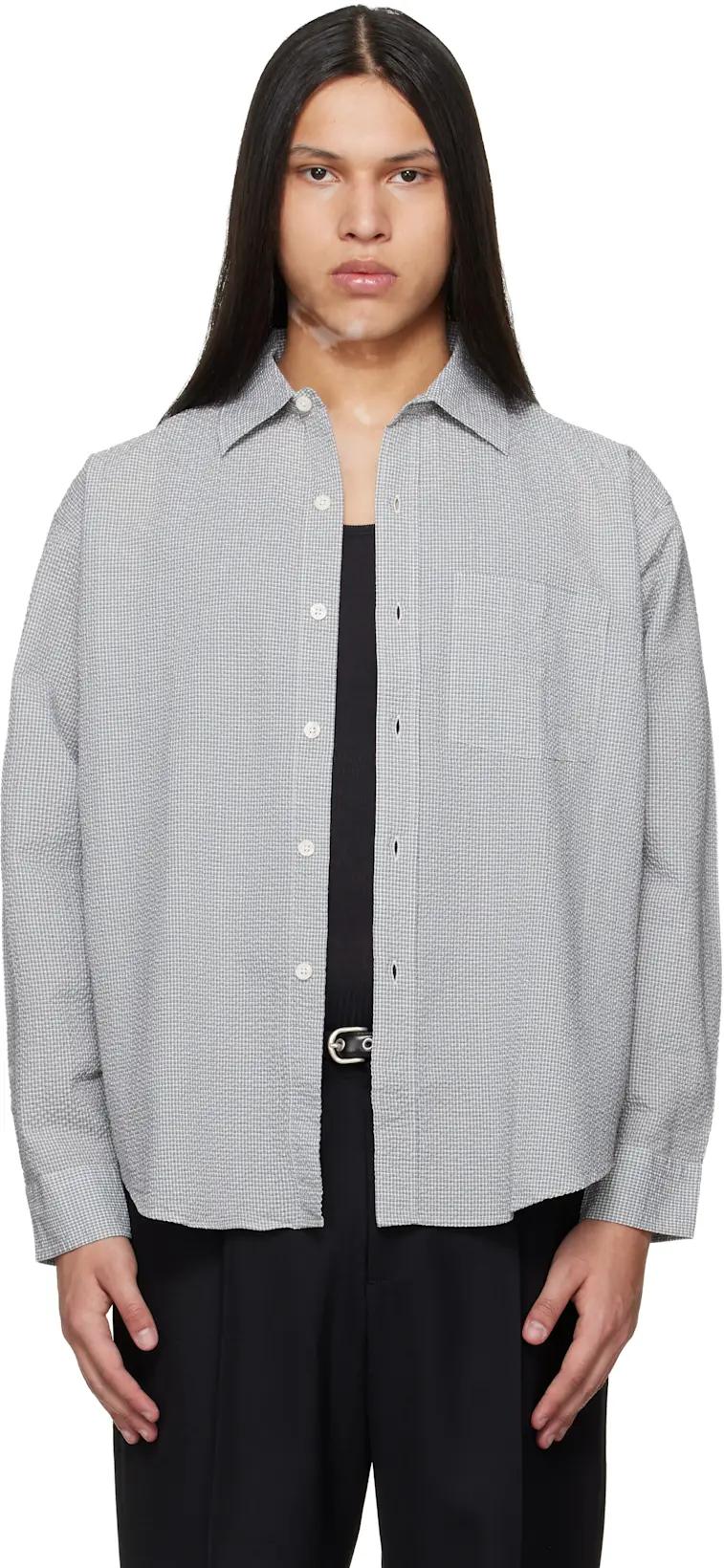 Gray Executive Shirt by MFPEN