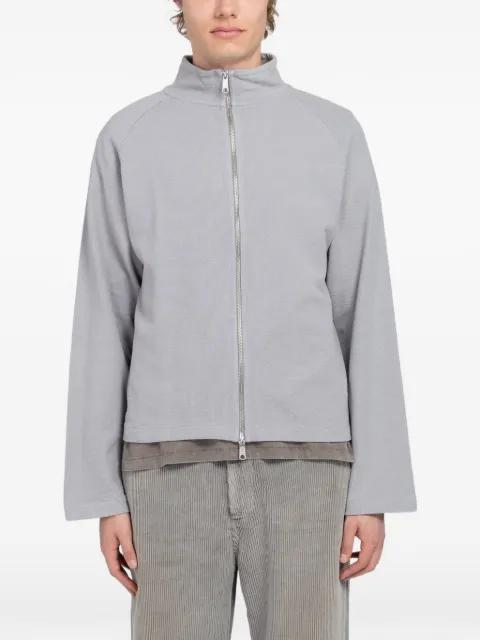 Leisure zip-up raglan-sleeve cardigan by MFPEN