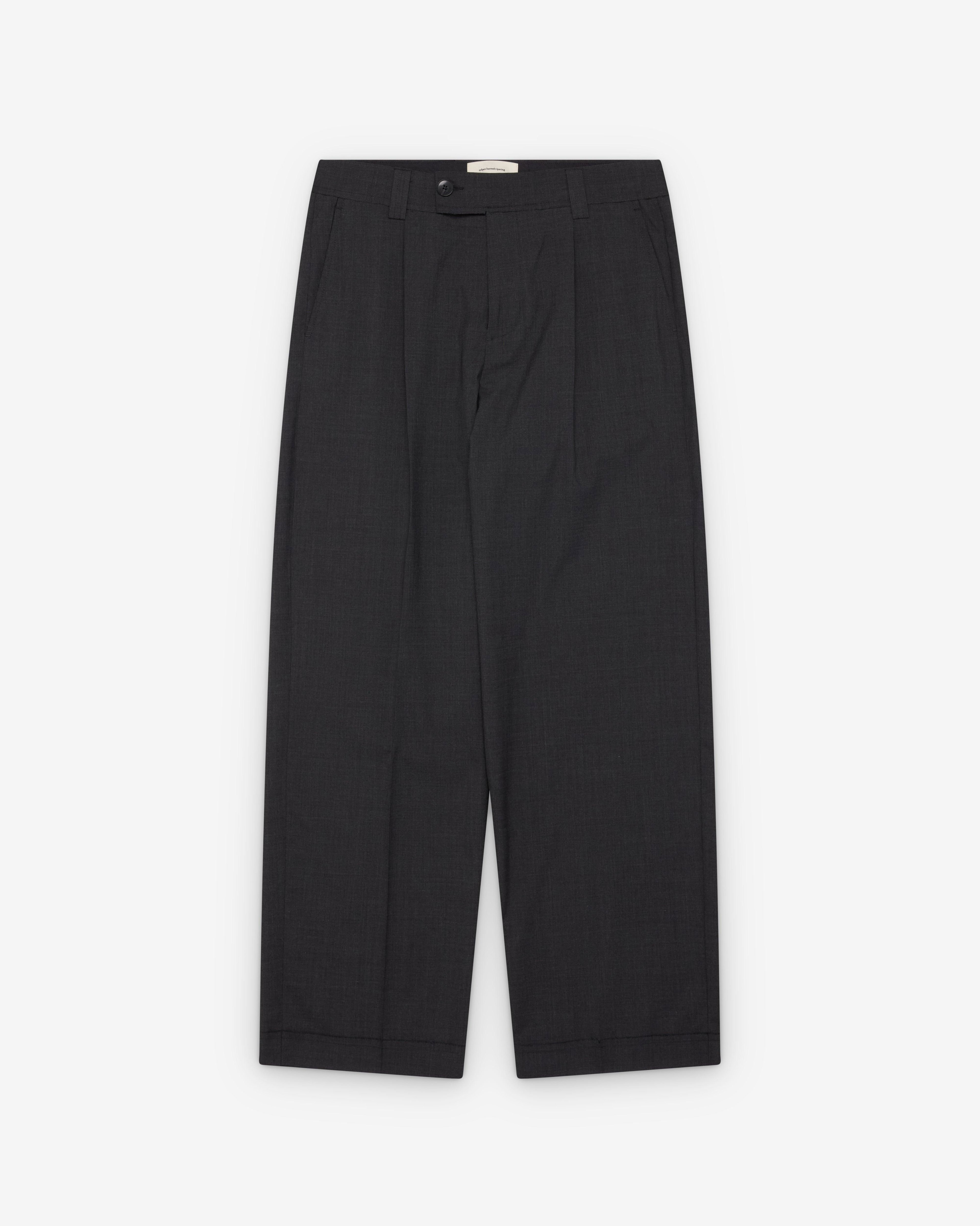 Mfpen - Men's Patch Trousers - (Grey Wool) by MFPEN