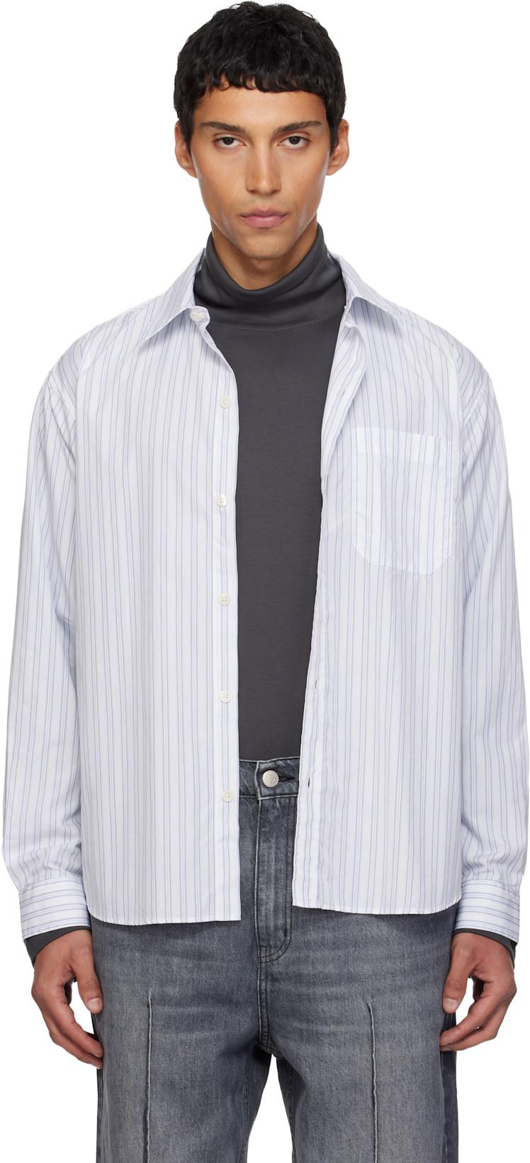 White Distant Shirt by MFPEN