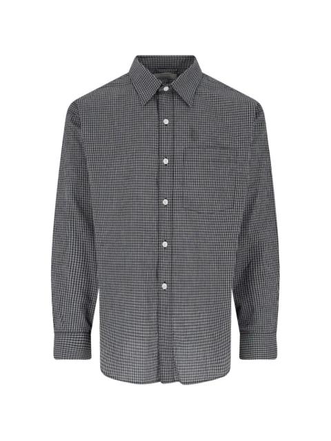 checked long-sleeve shirt by MFPEN