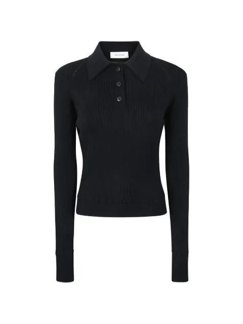 partial placket polo shirt by MFPEN