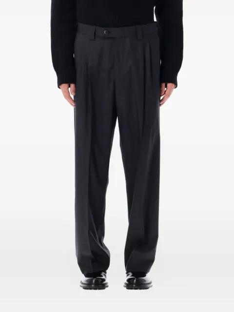 pleated tailored trousers by MFPEN
