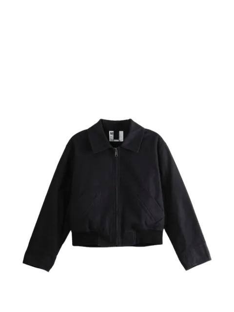 zip-up cropped jacket by MHL BY MARGARET HOWELL