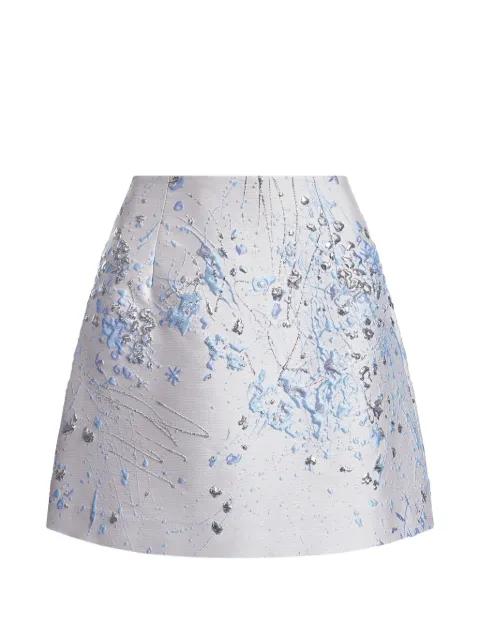 brocade mini skirt by MIA PECULIAR