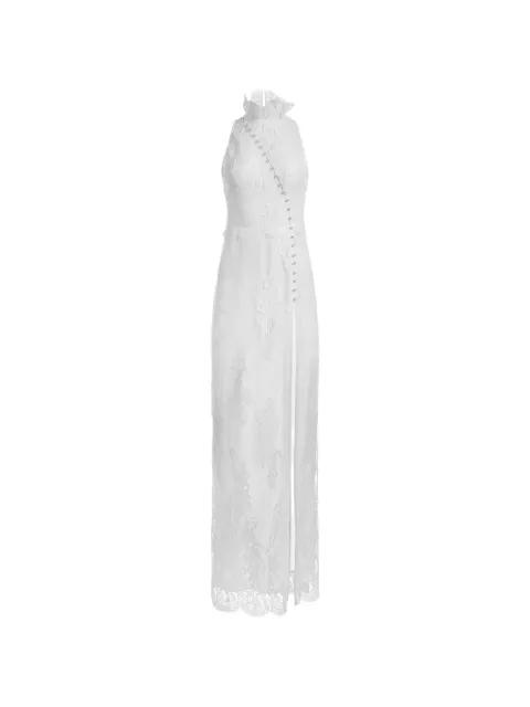 floral-lace pearl gown by MIA PECULIAR