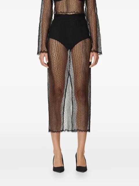 openwork midi skirt by MIA PECULIAR