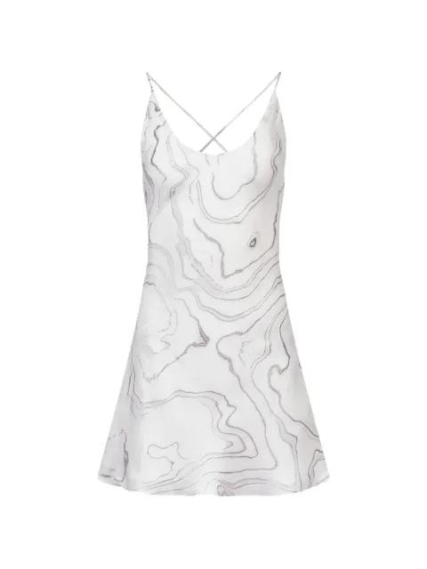 pattern mini dress by MIA PECULIAR