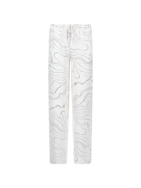 pattern palazzo pants by MIA PECULIAR