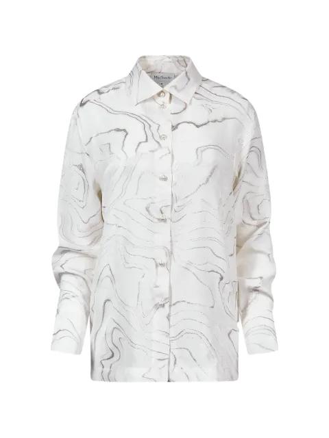 pearl-button shirt by MIA PECULIAR