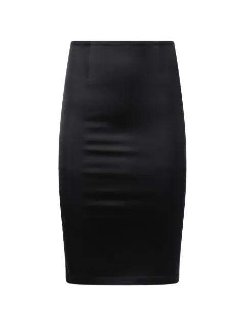 stretch midi skirt by MIA PECULIAR