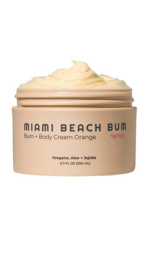 Miami Beach Bum Orange Bum + Body Cream in Oregano & Orange by MIAMI BEACH BUM