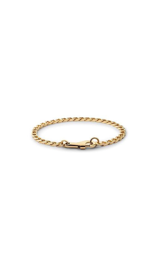 Miansai 4Mm Snap Chain Bracelet in Metallic Gold by MIANSAI