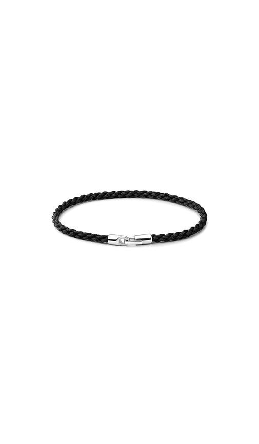 Miansai Cruz Rope Bracelet in Black by MIANSAI
