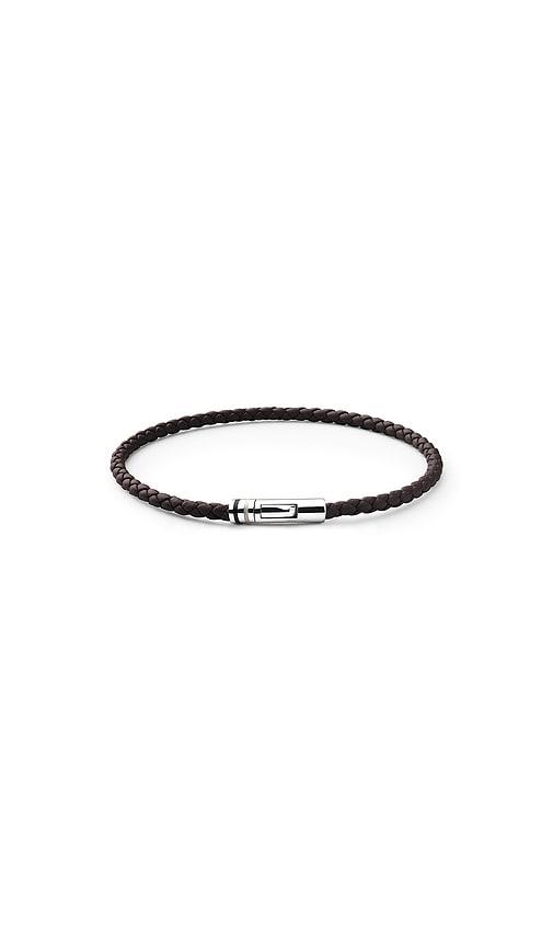 Miansai Juno Leather Bracelet in Brown by MIANSAI
