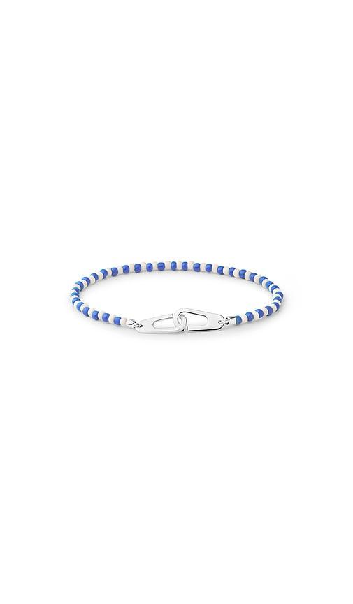 Miansai Niko Beaded Bracelet in Blue by MIANSAI