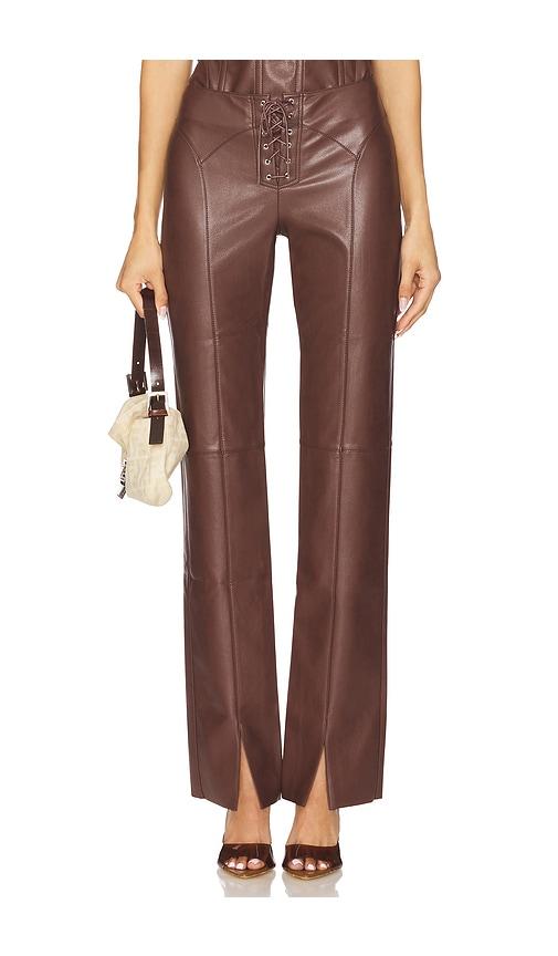 Miaou Element Pant in Brown by MIAOU