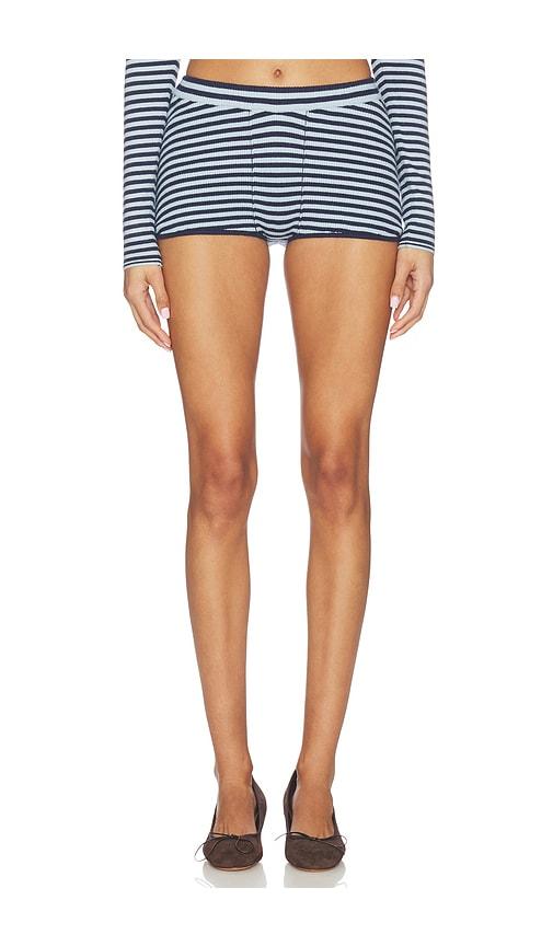 Miaou Emilia Short in Blue by MIAOU