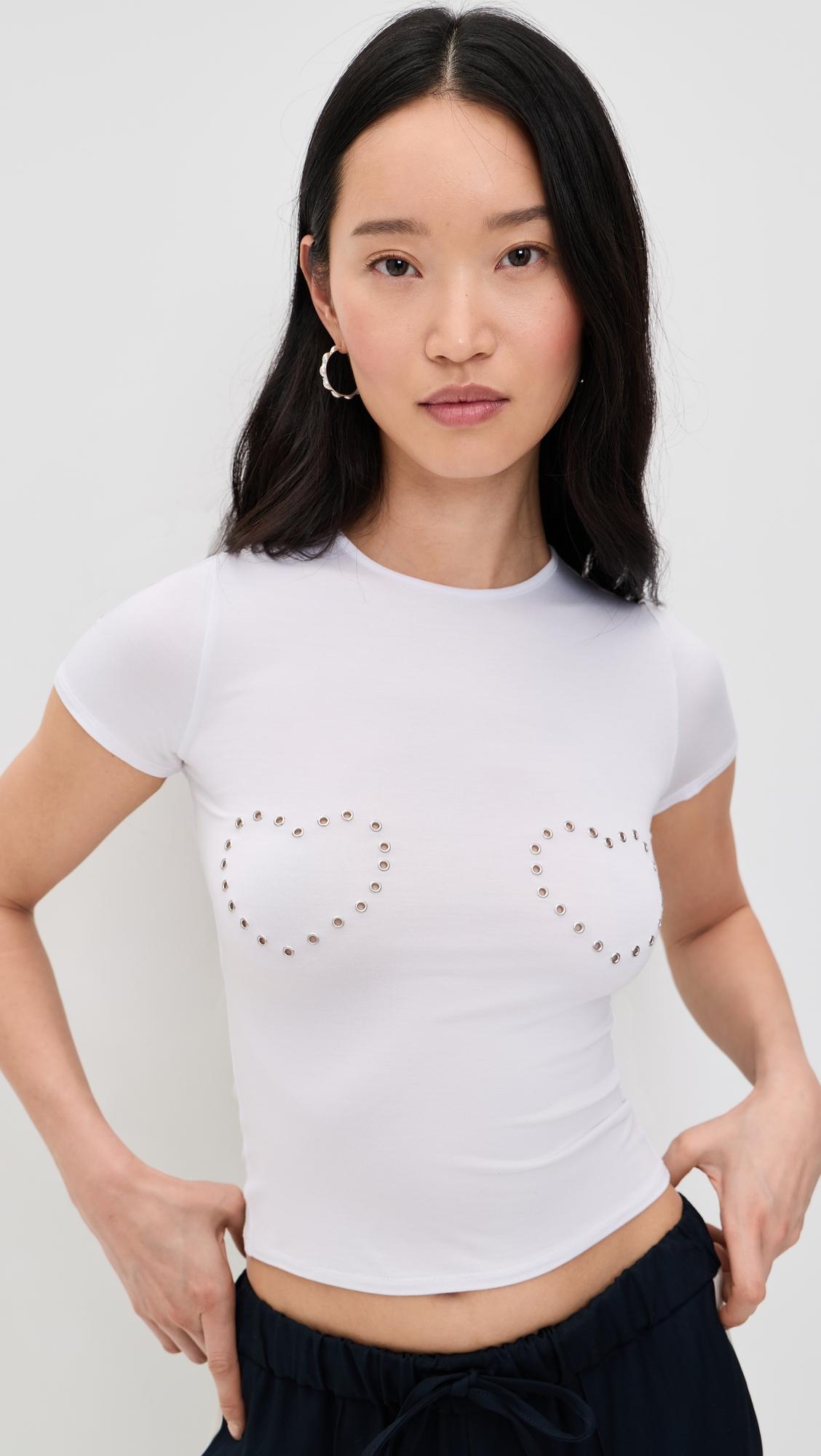 Mini Heart Tee by MIAOU