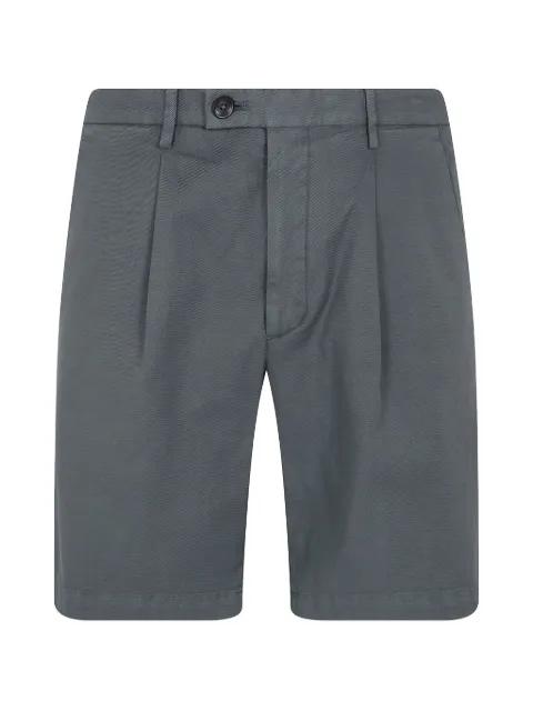 Harry pleated linen shorts by MICHAEL COAL