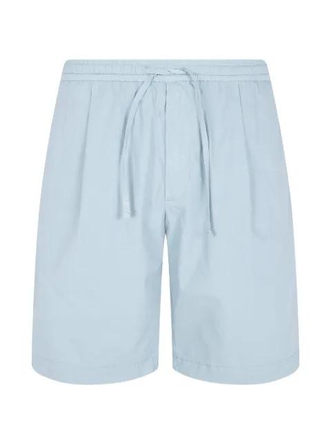drawstring pleated track shorts by MICHAEL COAL