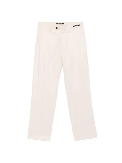 patch-detail trousers by MICHAEL COAL