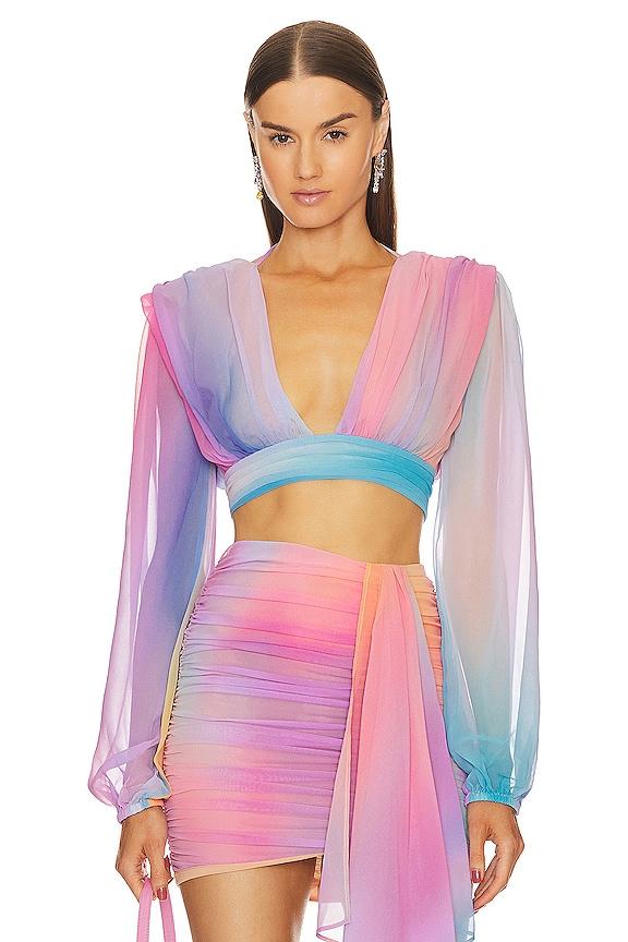 Michael Costello x REVOLVE Adia Top in Lavender by MICHAEL COSTELLO