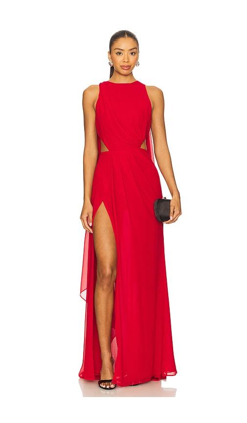Michael Costello x REVOLVE Breslin Gown in Red by MICHAEL COSTELLO