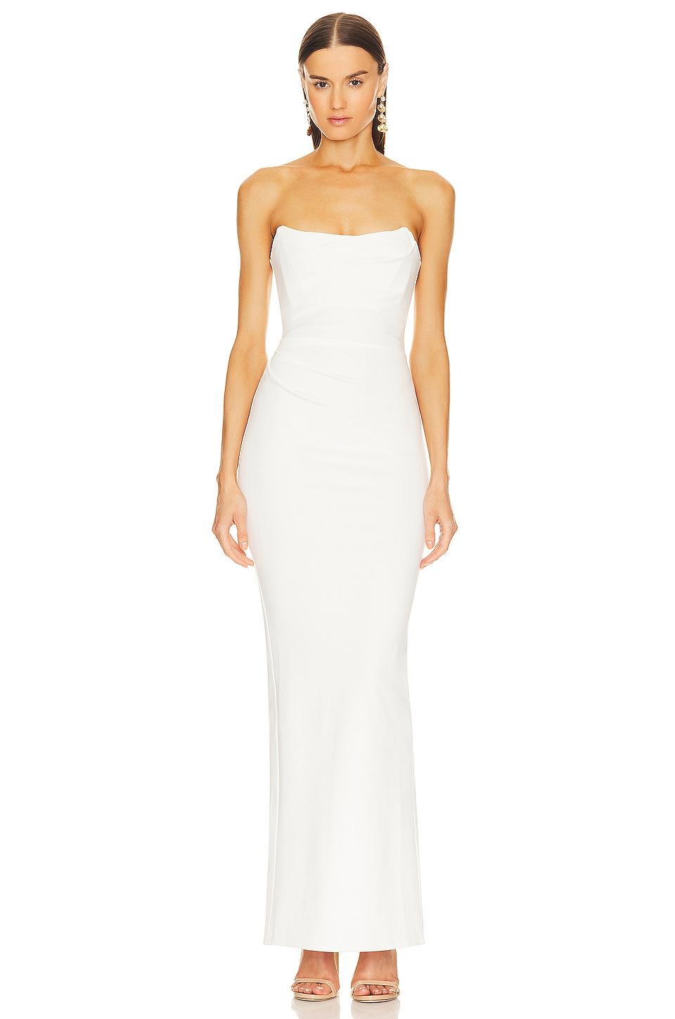 Michael Costello x REVOLVE Briggs Gown in Ivory by MICHAEL COSTELLO