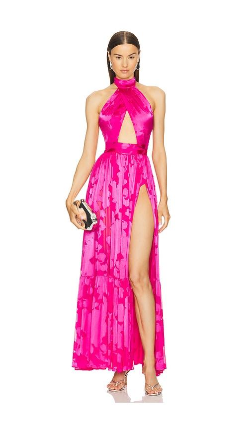 Michael Costello x REVOLVE Carolina Gown in Pink by MICHAEL COSTELLO
