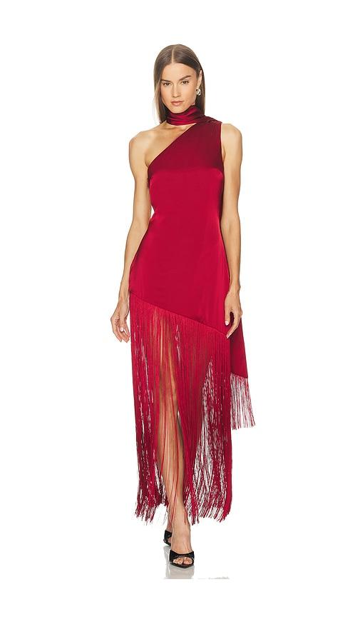Michael Costello x REVOLVE Cassis Dress in Red by MICHAEL COSTELLO