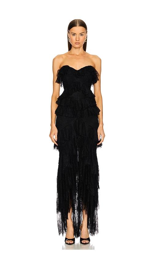 Michael Costello x REVOLVE Oleksandra Gown in Black by MICHAEL COSTELLO