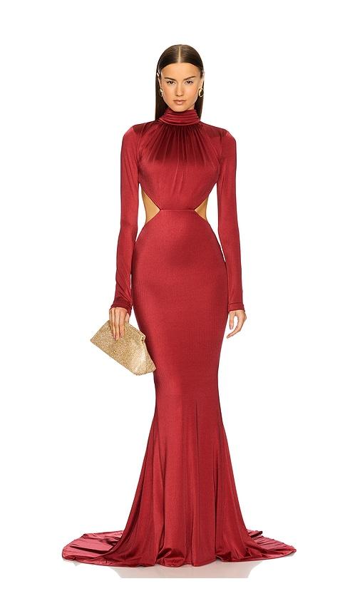 Michael Costello x REVOLVE Salima Gown in Red by MICHAEL COSTELLO