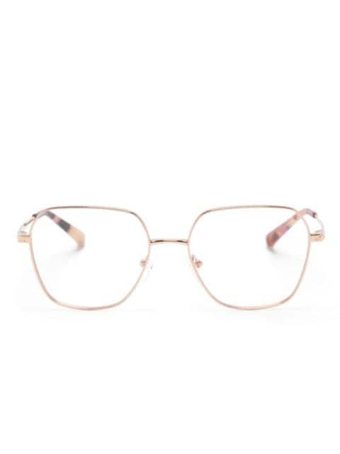 Avignon geometric-frame glasses by MICHAEL KORS