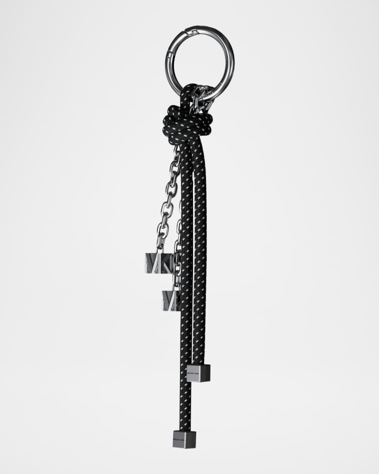 Beaded Chain & Cord Bag Charm by MICHAEL KORS