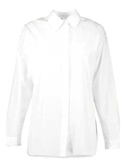 Boyfriend long-sleeve button-down shirt by MICHAEL KORS