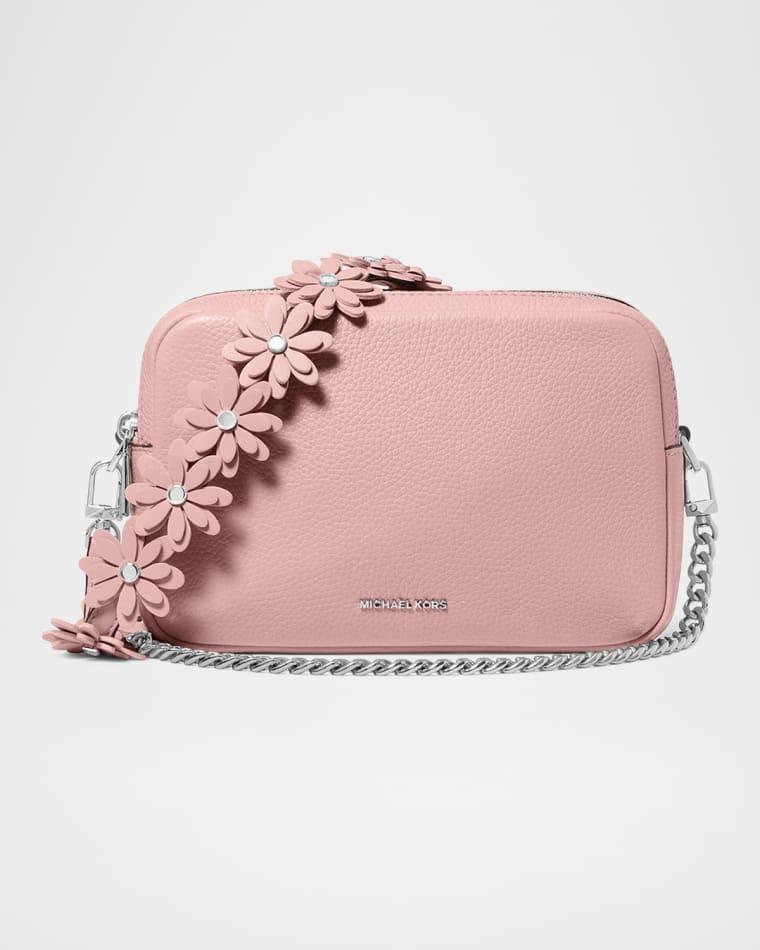 Bryant Medium Leather Camera Crossbody Bag with Daisy Strap by MICHAEL KORS