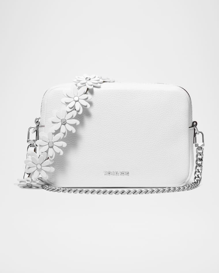 Bryant Medium Leather Camera Crossbody Bag with Daisy Strap by MICHAEL KORS