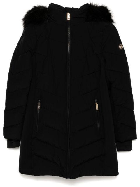 Chevron Scuba coat by MICHAEL KORS