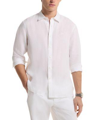 Classic Fit Linen Shirt by MICHAEL KORS